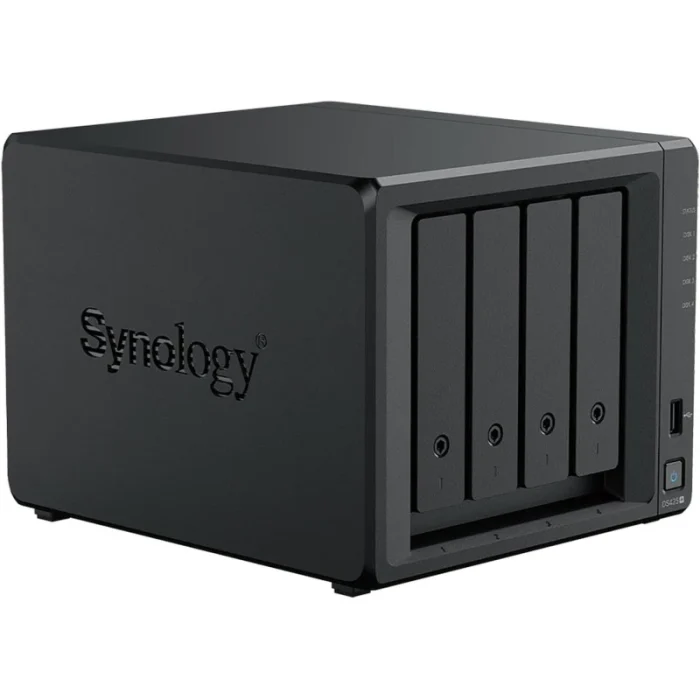 serveur nas synology diskstation 4 baies celeron j4125 2.0ghz 2go (ds425+)