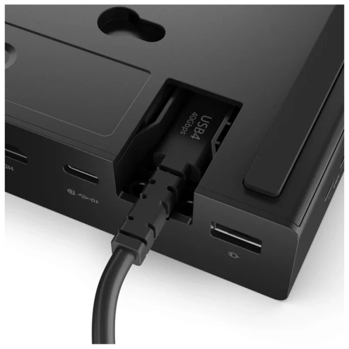 station d’accueil lenovo thinkpad usb4 dock eu (40bf0100eu)