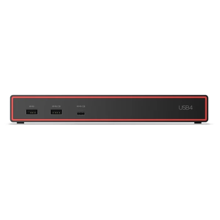 station d’accueil lenovo thinkpad usb4 dock eu (40bf0100eu)