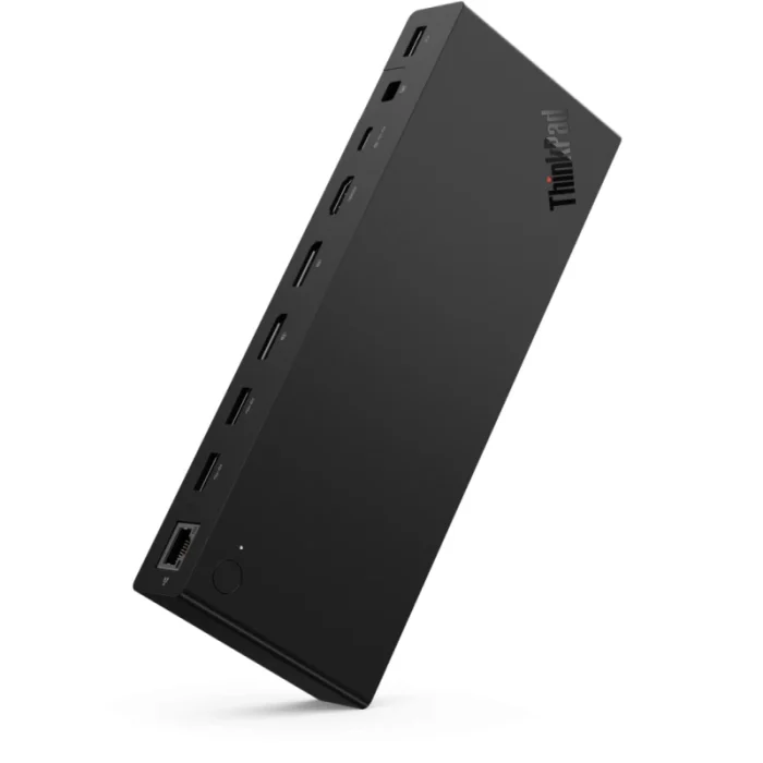 station d’accueil lenovo thinkpad usb4 dock eu (40bf0100eu)