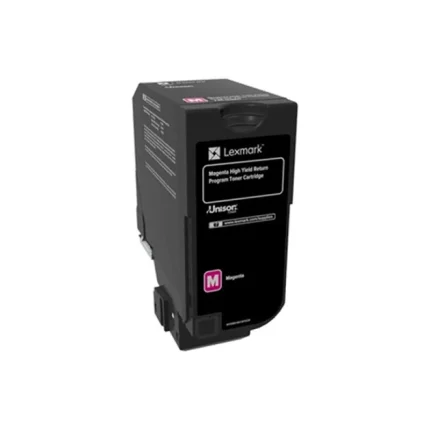 toner lexmark 74c5hm0 magenta haute capacité cs72x