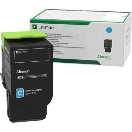toner lexmark 78c5xc0 cyan 5000 pages cs421dn / cs521dn / cs622
