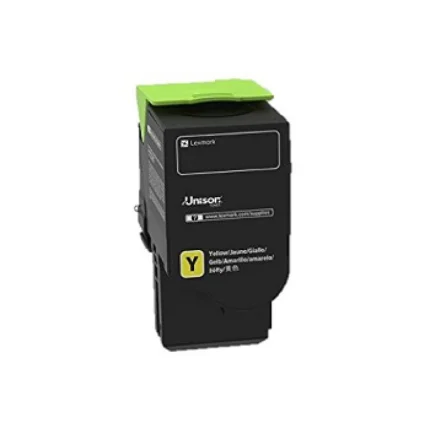 toner lexmark 78c5xy0 jaune 5000 pages série cs421 / cs521