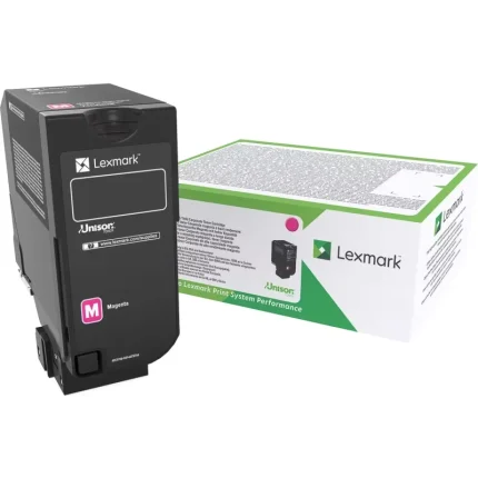 toner lexmark 84c5hme magenta haute capacité 16000 pages