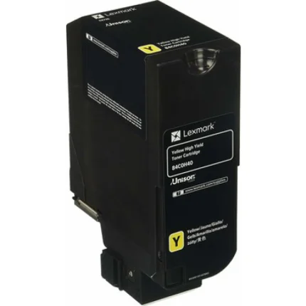 toner lexmark 84c5hye jaune haute capacité 16000 pages