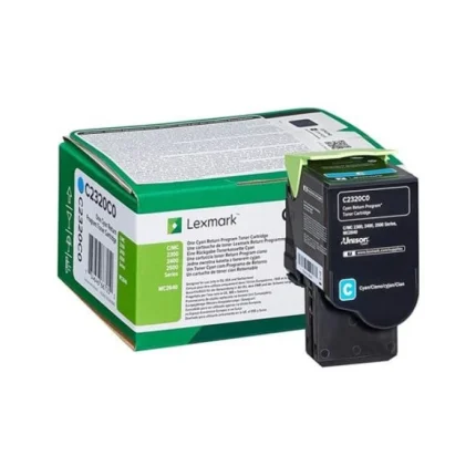 toner lexmark c2350c0 cyan return program