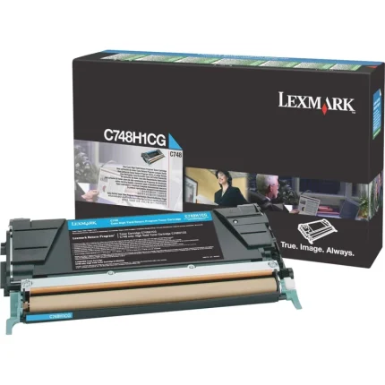 toner lexmark c748h1cg cyan 10000 pages c748