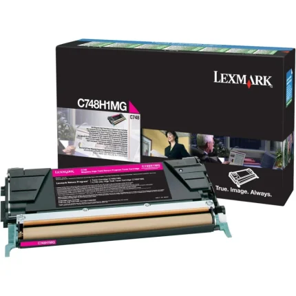 toner lexmark c748h1mg magenta 10000 pages c748