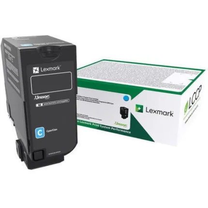 toner lexmark cs720, cs/cx725 cyan cartouche return program