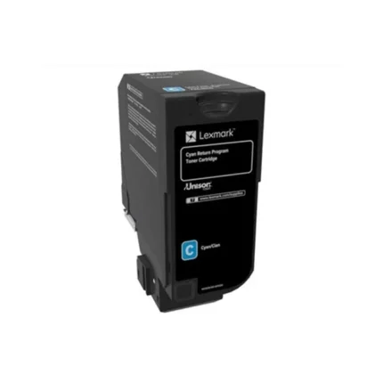 toner lexmark cs720, cs/cx725 cyan cartouche return program