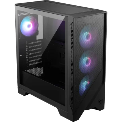 boîtier gaming msi mag forge 320r airflow flux d'air optimisé rgb (306 7g23r27)