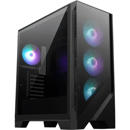 boîtier gaming msi mag forge 320r airflow flux d'air optimisé rgb (306 7g23r27)