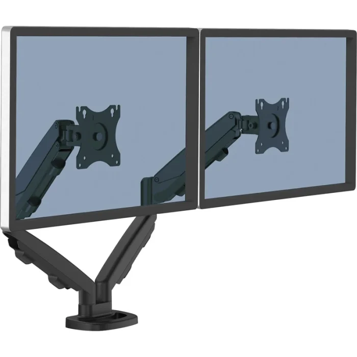 bras porte écran esi eppa dual monitor arm 9683401 noir (f9683401)
