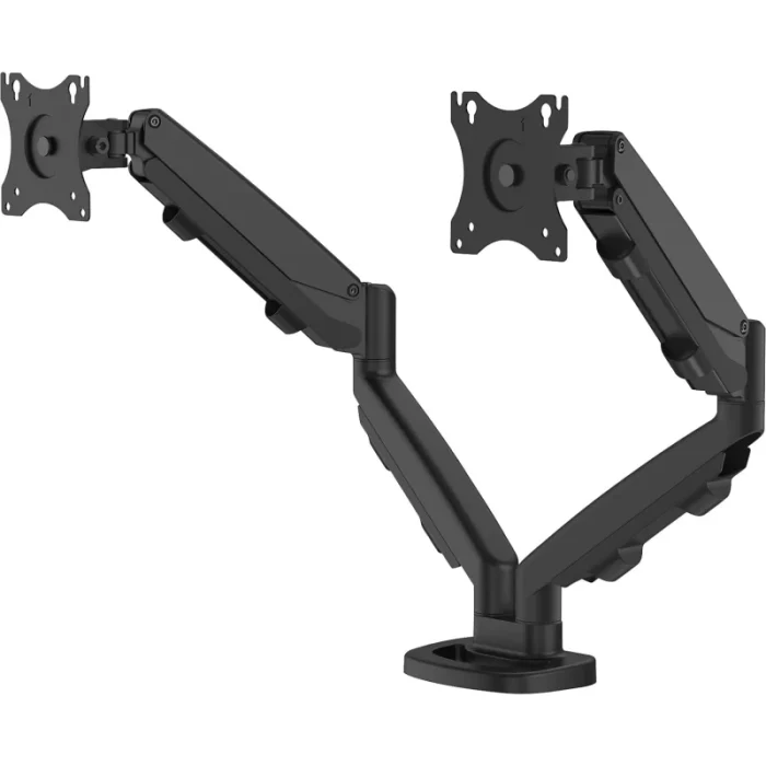 bras porte écran esi eppa dual monitor arm 9683401 noir (f9683401)