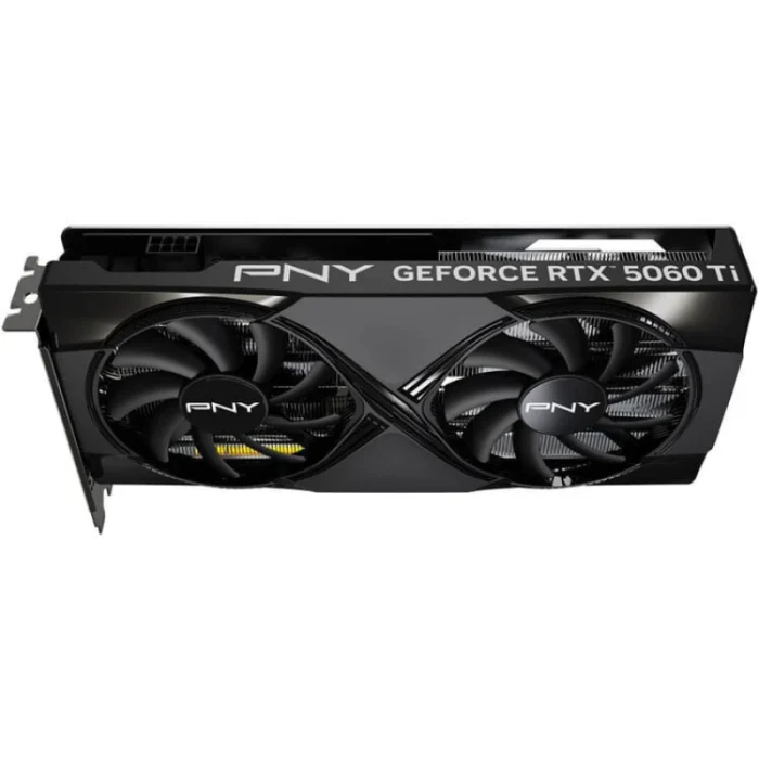 carte graphique pny geforce rtx 5060 ti oc 8 go dual fan (vcg5060t8dfxpb1 o)