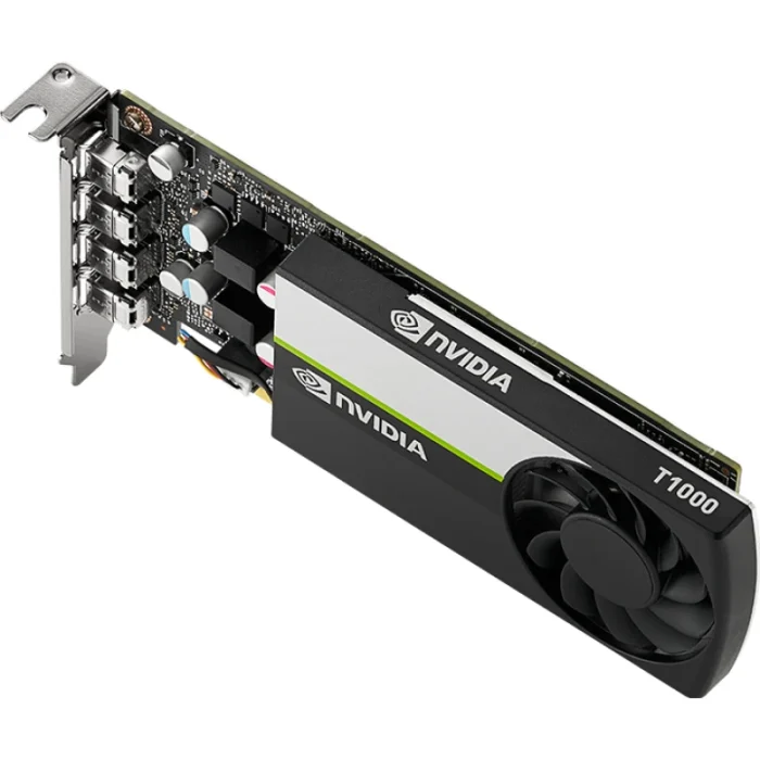 carte graphique pny nvidia t1000 8 go pcie 4.0 (vcnt1000 8gb)
