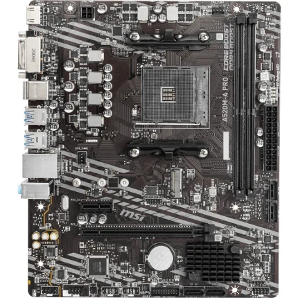 carte mère msi a520m a pro carte mère amd am4 pour pc professionnel (911 7c96 044)