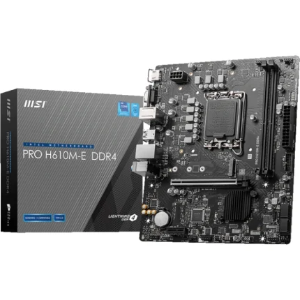 carte mère msi pro h610m e ddr4 solution intel fiable et Économique (911 7d48 062)