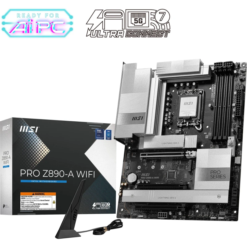 carte mère msi pro z890 a wifi carte mère intel gaming avec wi fi (911 7e32 004) carte mère msi pro z890 a wifi carte mère intel gaming avec wi fi (911 7e32 004)