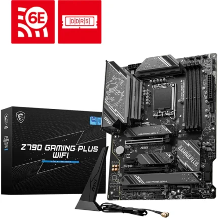 carte mère msi z790 gaming plus wifi intel lga1700 (911 7e06 084)