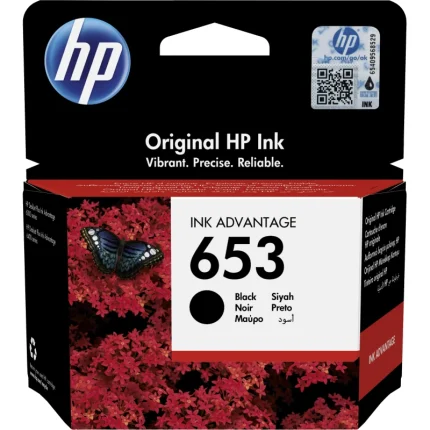 cartouche hp 3ym75ae d'encre 653 noir