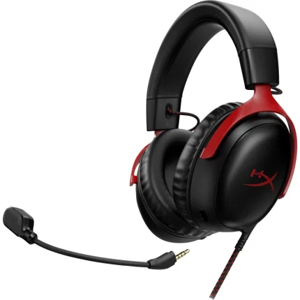 casque gamer hyperx cloud iii noir rouge (727a9aa)