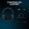 casque gamer logitech pro x se wired usb (981 001470)