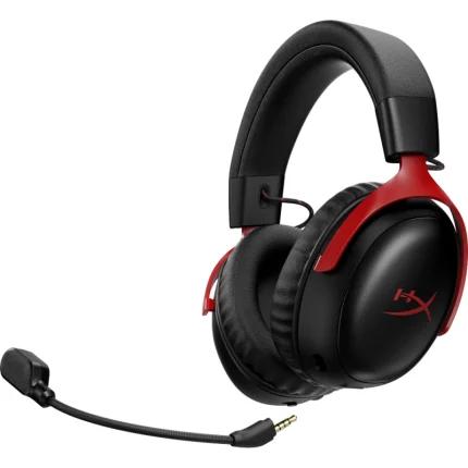 casque gamer sans fil hyperx cloud iii wireless rouge (a59z0aa)