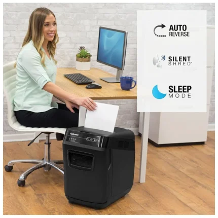 destructeur de documents fellowes automax 150c coupe croisée 4680101