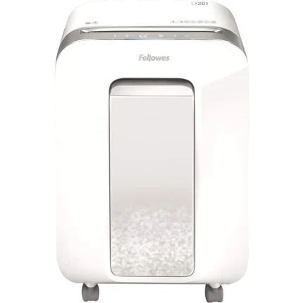 destructeur de documents fellowes microshred lx221 blanc 5050501