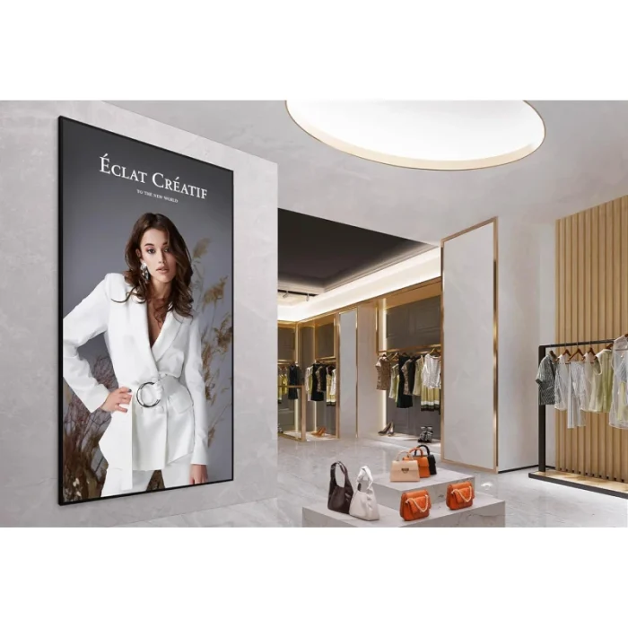 Écran d’affichage dynamique samsung qmc 85" crystal uhd 4k (lh85qmcebgcxen)