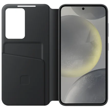 Étui samsung smart view wallet case galaxy s24 noir (ef zs921cbegww)