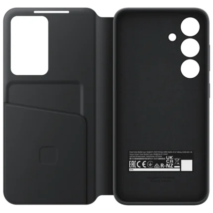 Étui samsung smart view wallet case galaxy s24 noir (ef zs921cbegww)