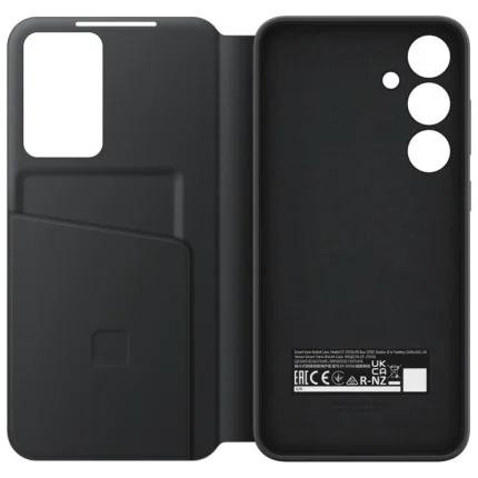 Étui samsung smart view wallet case galaxy s24+ noir (ef zs926cbegww)