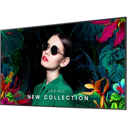 moniteur d'affichage dynamique samsung crystal uhd signage qmc 43" 4k uhd (lh43qmcepgcxen)