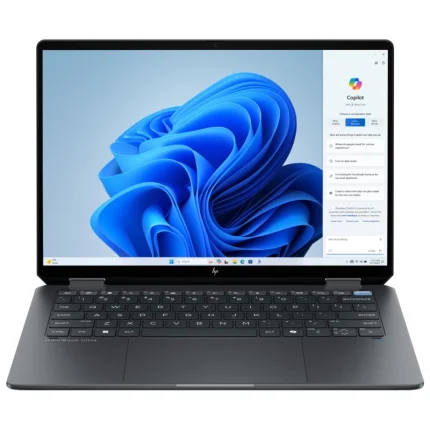 ordinateur portable convertible hp omnibook ultra flip ai pc 14 fh0001nk ultra 7 tactile ia (az5y7ea)