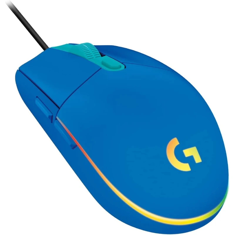 souris gaming logitech g102 lightsync bleue usb (910 005801) souris gaming logitech g102 lightsync bleue usb (910 005801)