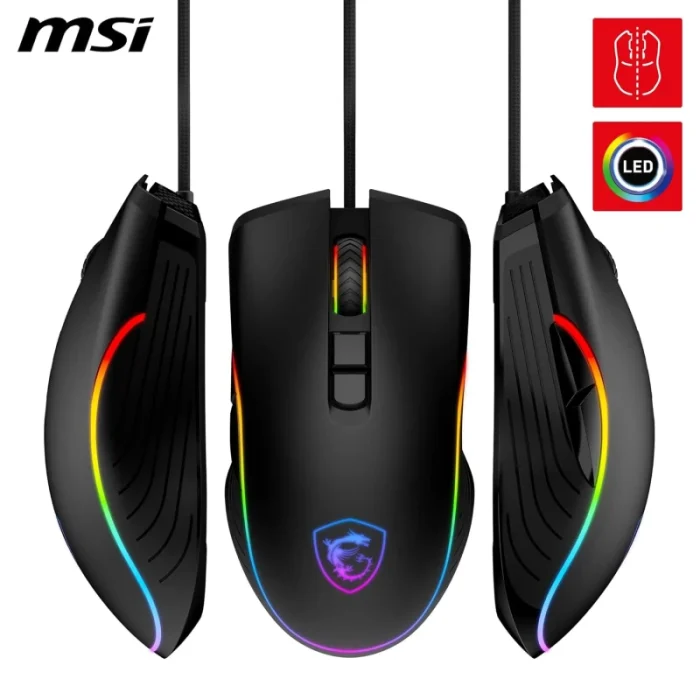 souris gaming msi forge gm300 rgb usb (s12 0402300)