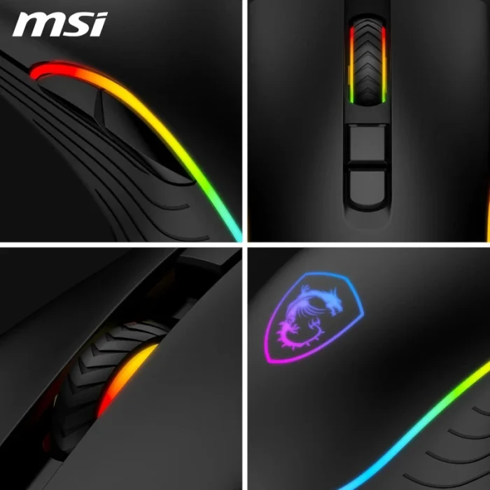 souris gaming msi forge gm300 rgb usb (s12 0402300)