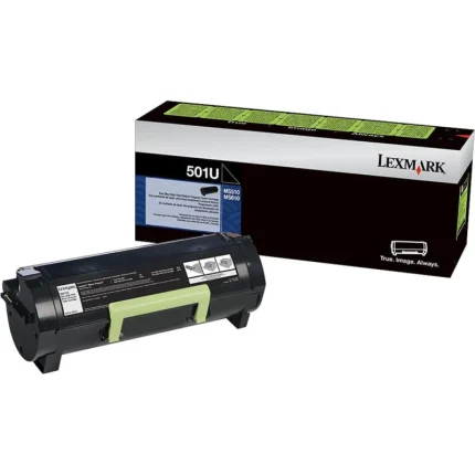 toner lexmark 50f5u00 noir ultra haute capacité 20000 pages