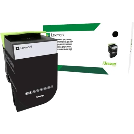 toner lexmark 70c80k0 noir originale cartouche laser 1000 pages