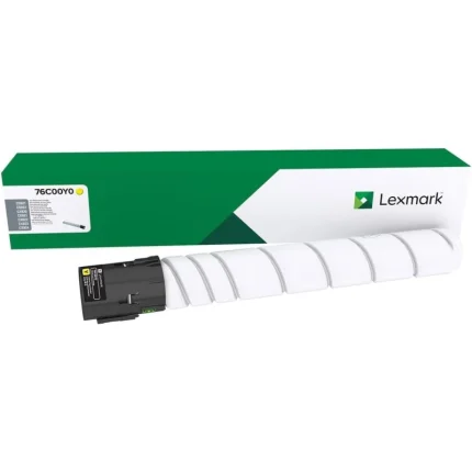 toner lexmark 76c00y0 jaune originale
