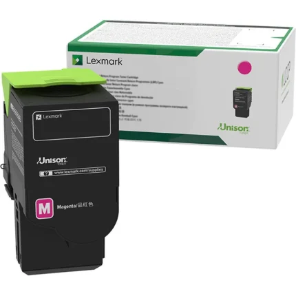 toner lexmark 78c5xm0 magenta originale haute capacité 5000 pages