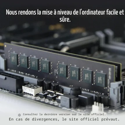barrette mémoire ddr4 teamgroup elite u dimm 16 go 3200 mhz cl22 (ted416g3200c2201)