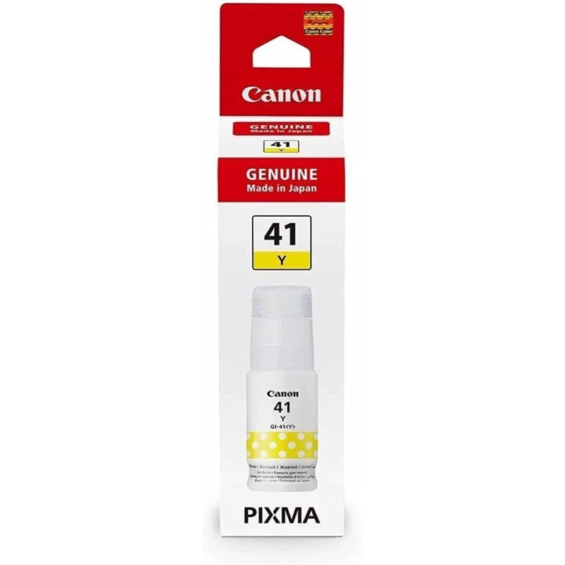 bouteille d'encre canon gi 41 y jaune originale (4545c001ab) bouteille d'encre canon gi 41 y jaune originale (4545c001ab)