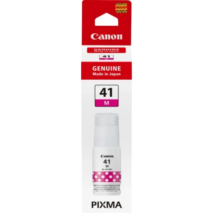 bouteille d'encre canon gi 41m magenta originale (4544c001ab)