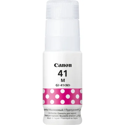 bouteille d'encre canon gi 41m magenta originale (4544c001ab)