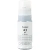 bouteille d'encre canon gi 43 gris originale (4707c001ab)