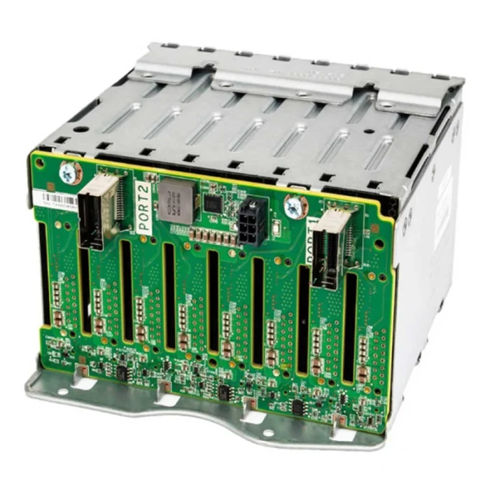 cage disque hpe u.3 8sff tri mode 24g pour proliant dl300 gen10+/gen11 (p27194 b21)