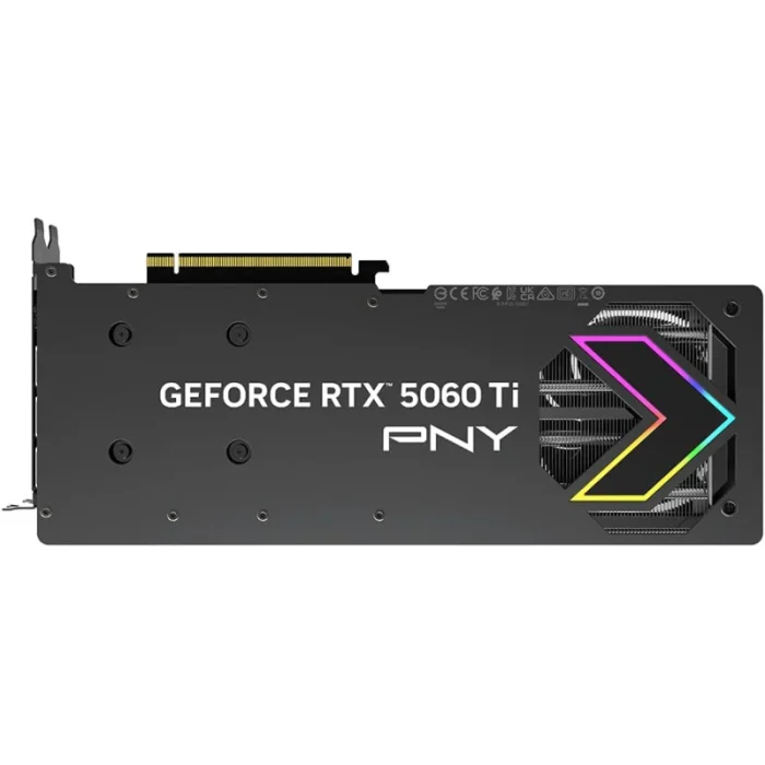 carte graphique pny geforce rtx 5060 ti 8go (vcg5060t8tfxxpb1 o)